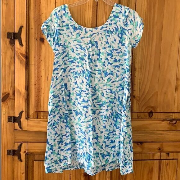 ***** 5 for $25 COMFY summer dress with lace up back - Picture 1 of 6